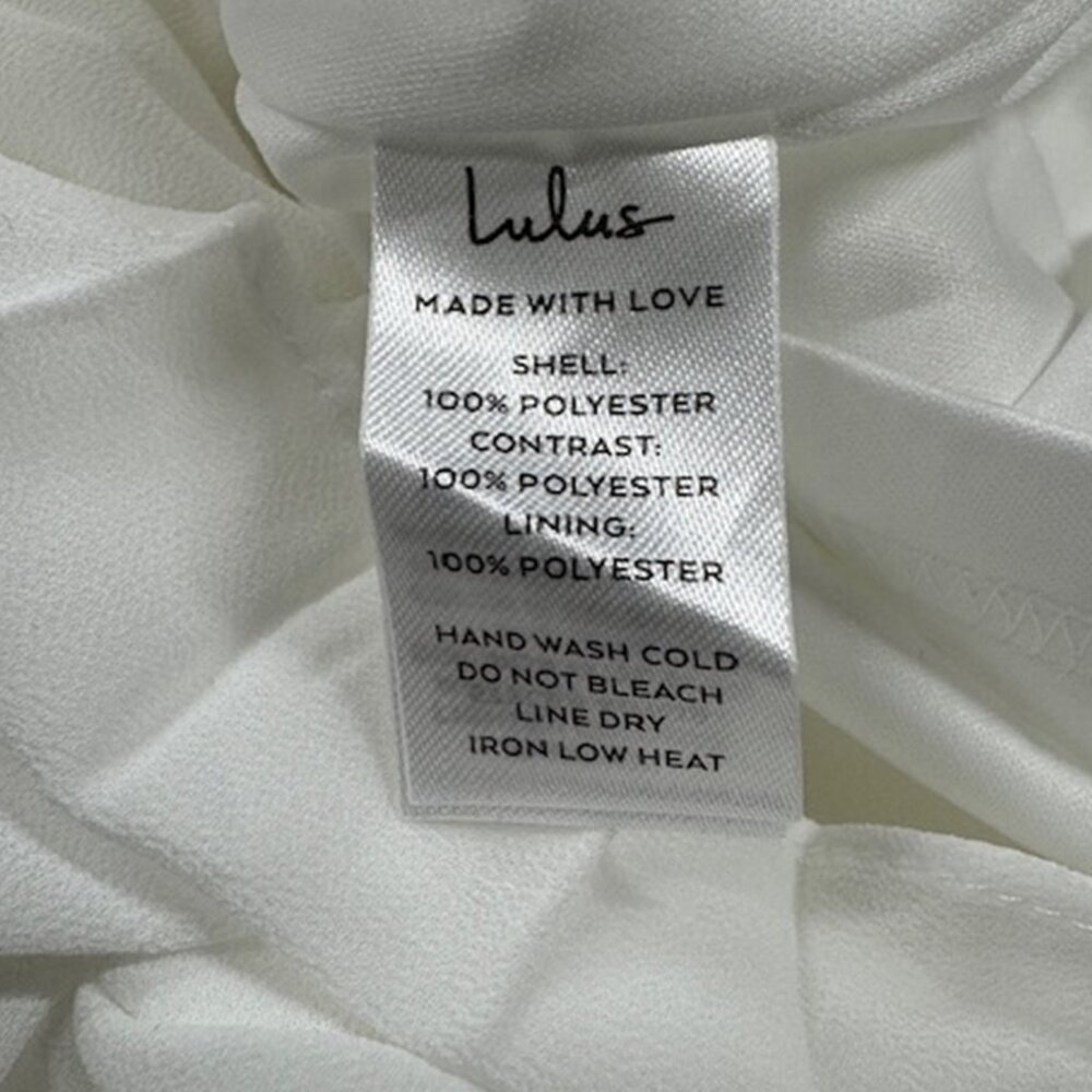NWT Lulus Envied Glamour Black and White Pleated Backless Maxi Dress​ - Picture 7 of 10